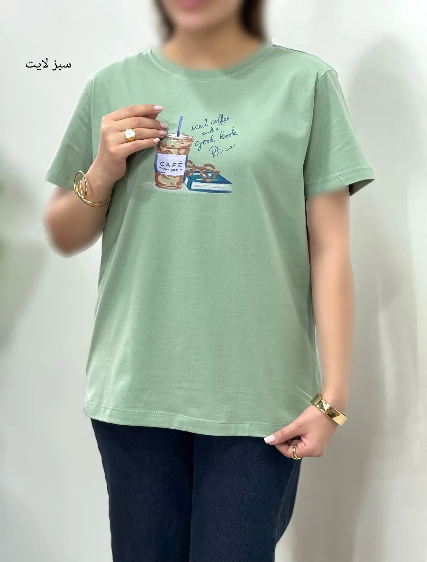 تیشرت زنانه کافی